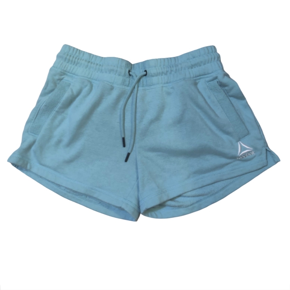 Reebok XS Lounge Shorts | Blue-Green Aqua | Comfy & Stretchy